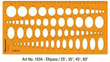 Ellipses Templates Combo (Set of 4)