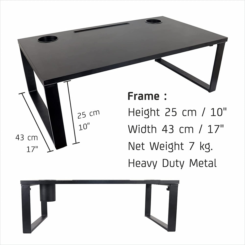 Isomars Multipurpose Bed Desk / Floor Desk Laptop Study Table for Work
