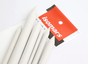 Isomars Paper Stumps Set of 6 & Charcoal Pencil Set of 3 with Pencil Extender