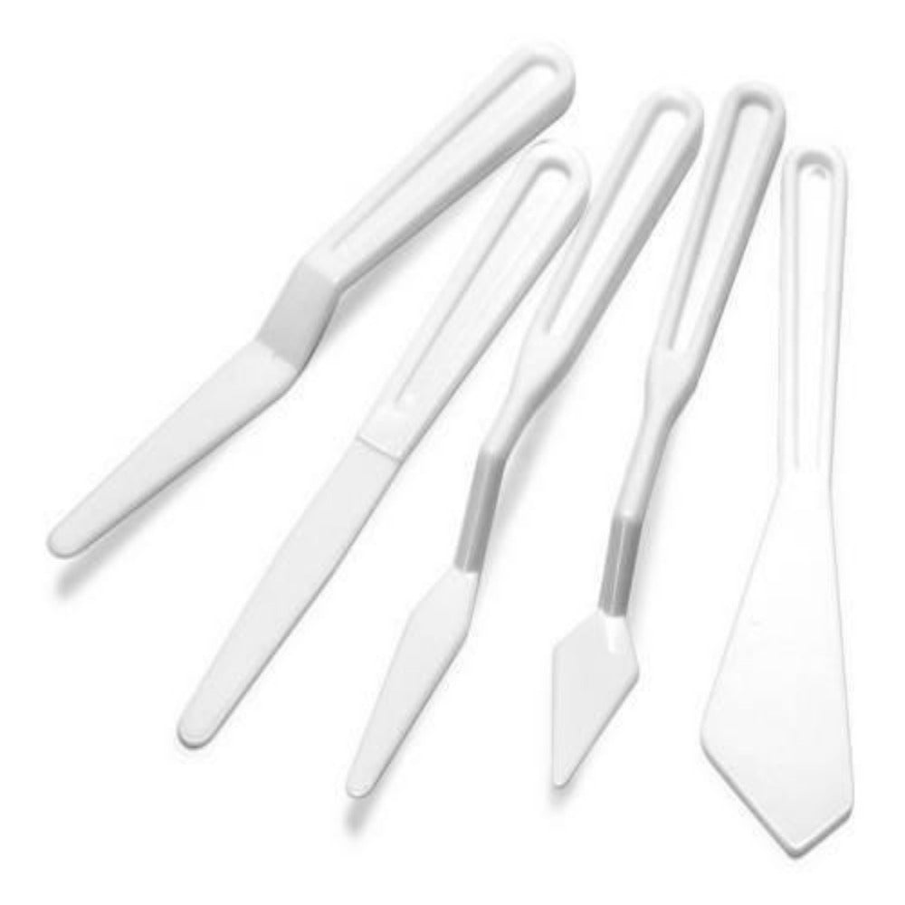 Plastic Painting Knife (Set of 5)