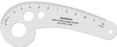 Vary Form Curve Ruler (12")