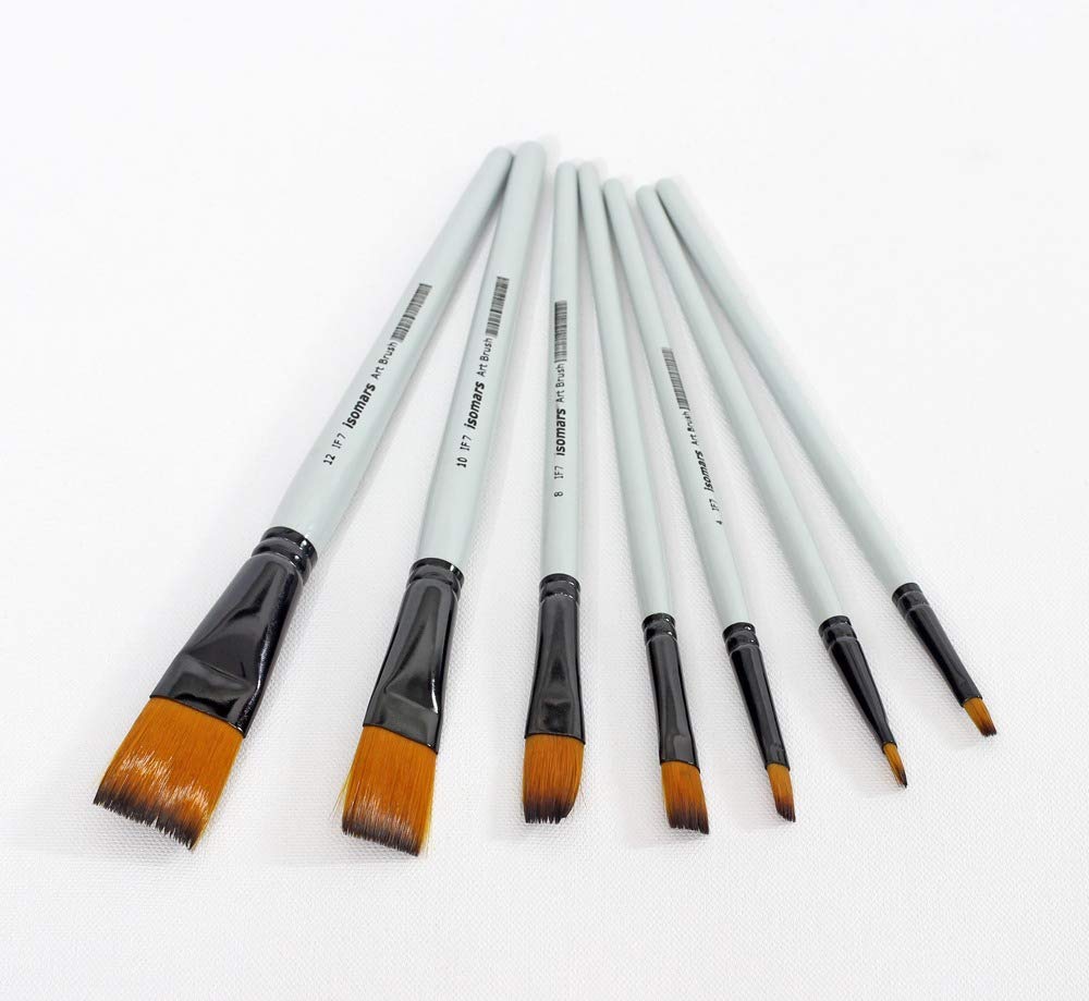 Artists Brush Set- 14 Brushes with Holder