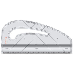 Isomars Pattern Curve with Tailoring Ruler Set of 4