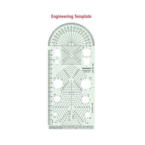 Drawing & Drafting Engineering Kit - Set of 5