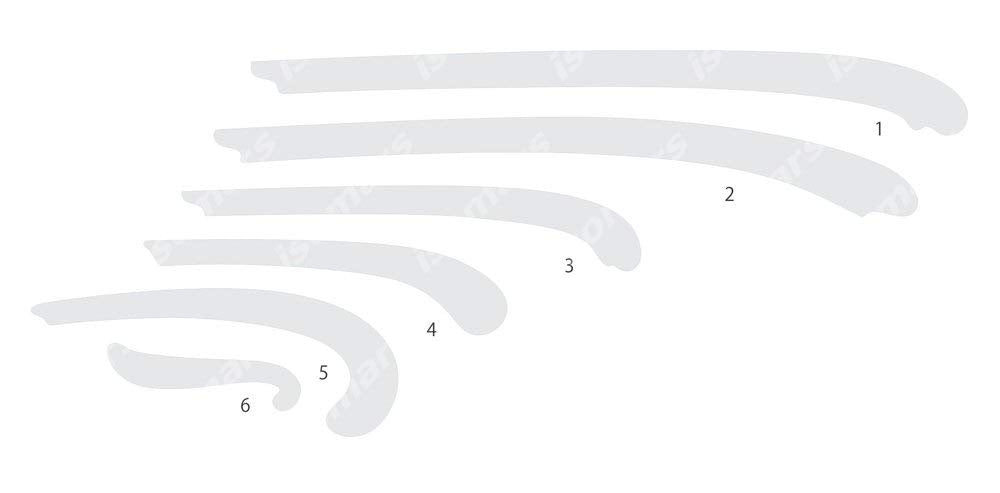 Isomars Ship Curves - Set of 6