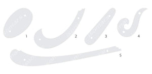 Ship Curves (Set of 5)