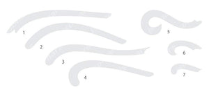 Isomars Ship Curves - Set of 7