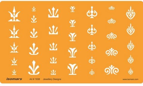 Jewelry Design Template- Ethnic Symbol