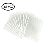 Transparent Document Sleeves Set of 25 - A3 Size