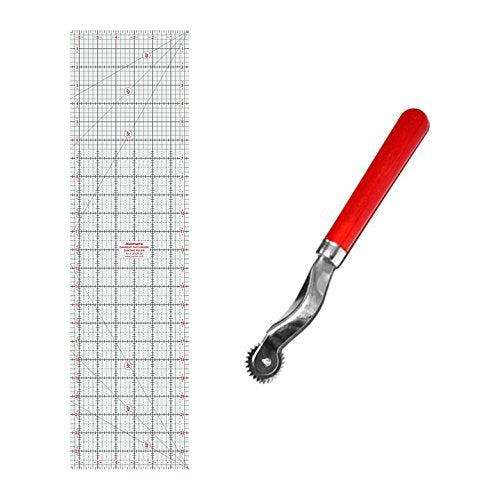 Garment Ruler and Tracing Wheel Combo