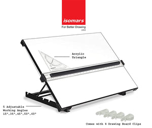 Drawing & Drafting Board (Table Model with Parallel Motion Ruler)