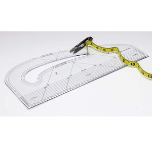 Isomars Pattern Curve with Tailoring Ruler Set of 4