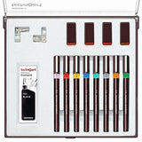 Technoart Technical Drawing Pens (Set 0f 8)