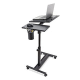 Isomars Multipurpose Study / Laptop Table - LDM3BLACK