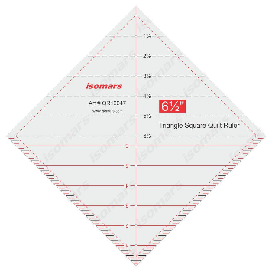 Triangular Square Quilt Ruler