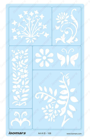 Floral and Ornamental Design Template