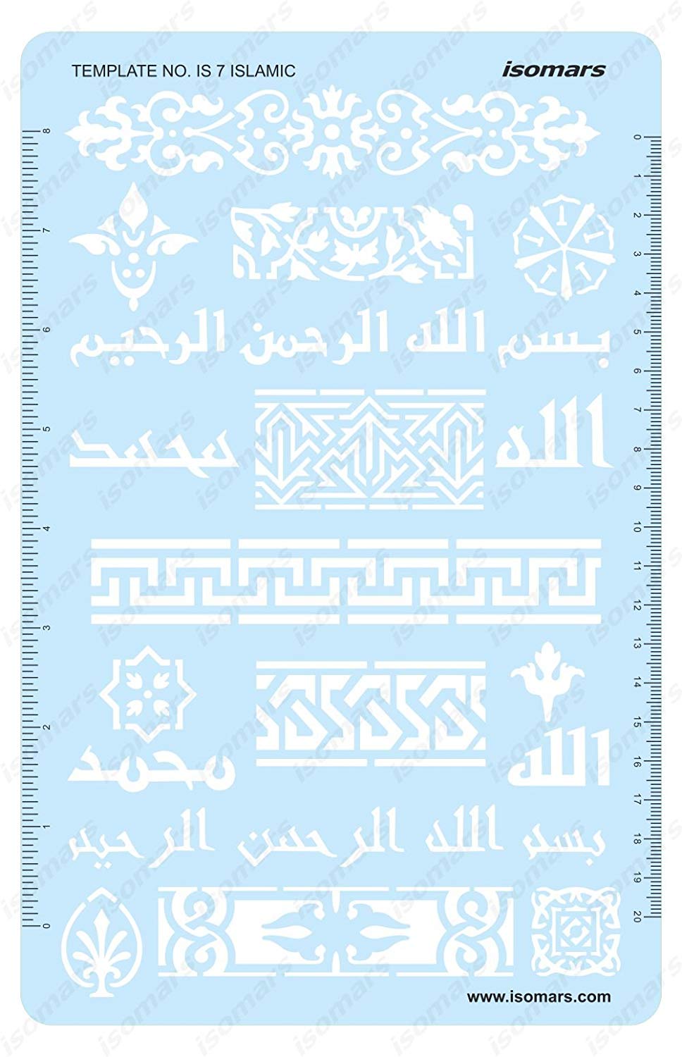 Isomars Oriental Asian Islamic Indian Ornaments and Patterns Template - IS7