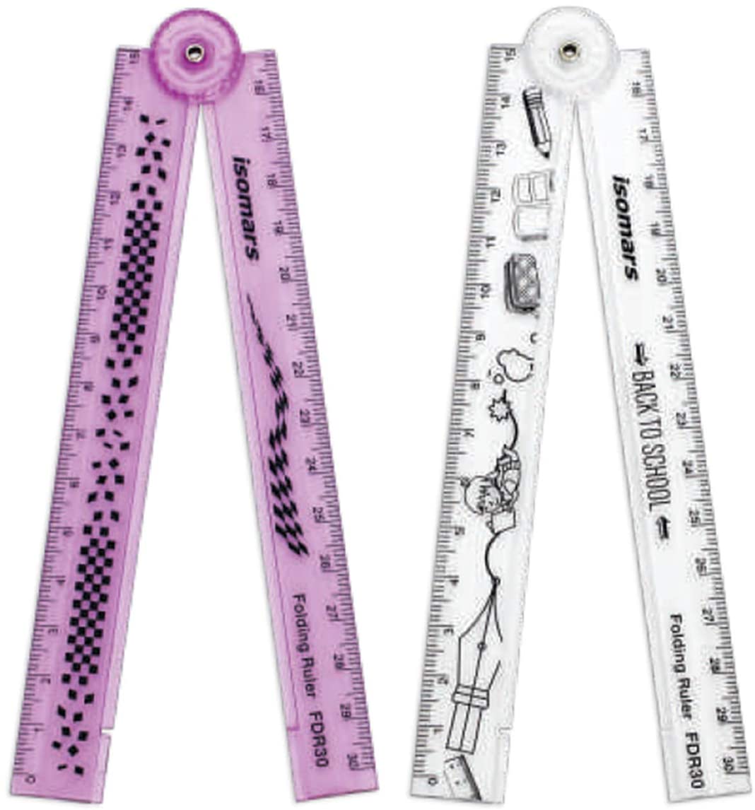 Folded Ruler - 12"( Set of 3)