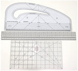 Pattern Maker, Gridding Ruler & Garment Ruler Combo