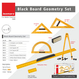 Isomars Black Board/White Board Geometry Set - (Big Size)