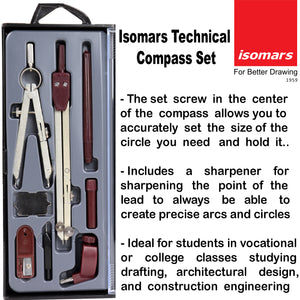 Isomars Technical Compass Set