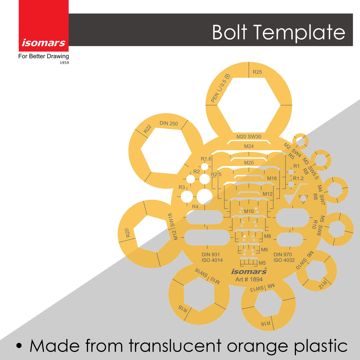 Isomars Bolt Template