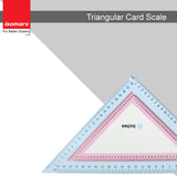 Isomars Triangular Card Scale - Set Of 4