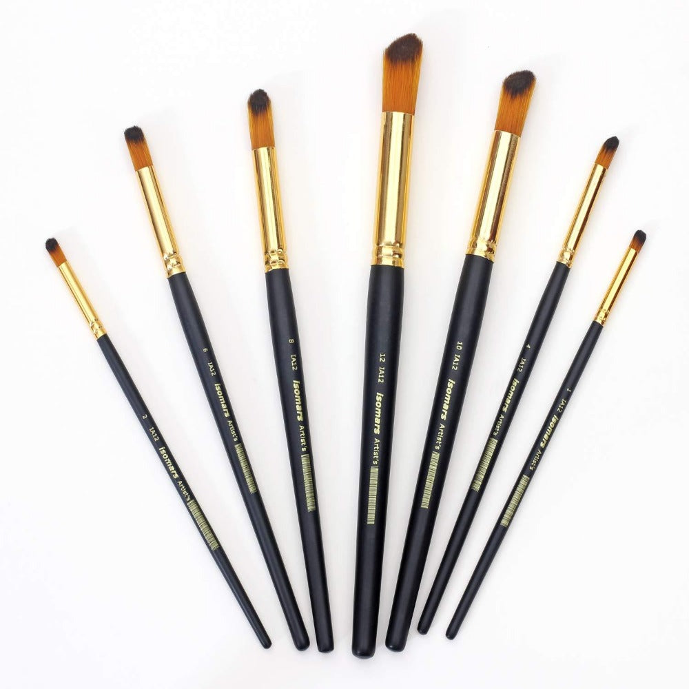 Artist Brush Deer Foot (Set of 7)