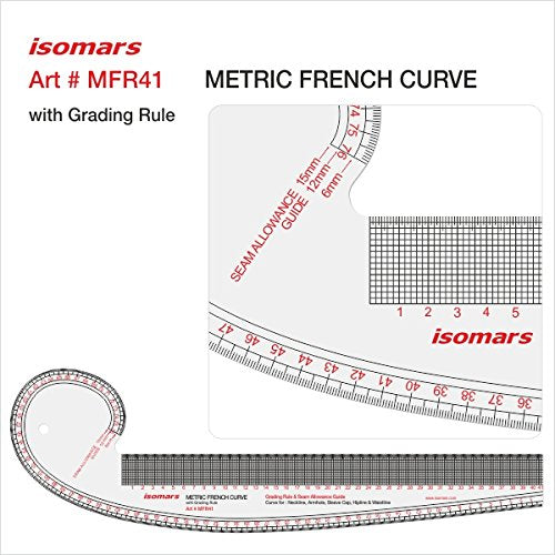 Isomars Metric French Curve