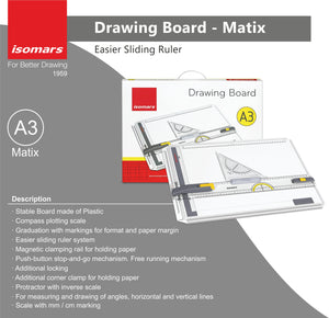 Drawing & Drafting Board (A3 size - 16'' x 21'')