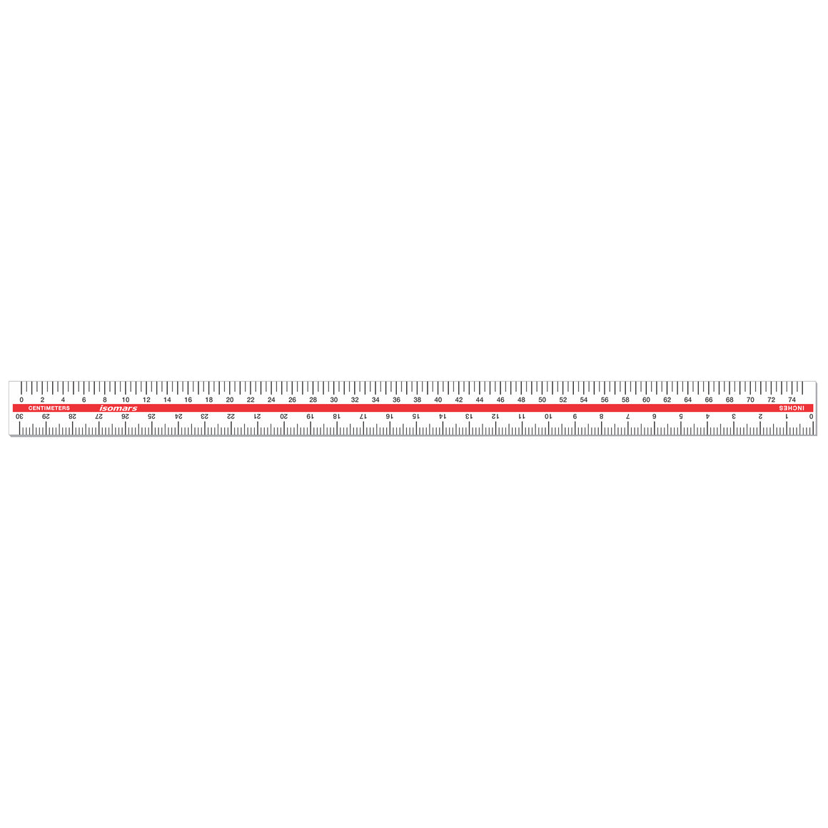 Isomars Plastic Rulers - 30"