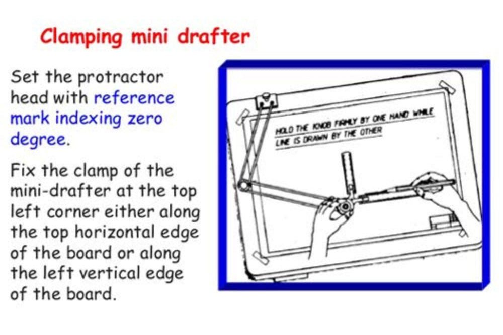Portable Drafting Board with Carry Handle