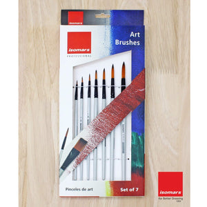 Isomars Drawing Brush Round Set of 7 - Professional