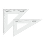 Technical Set Squares, Semi-protractor & Scale