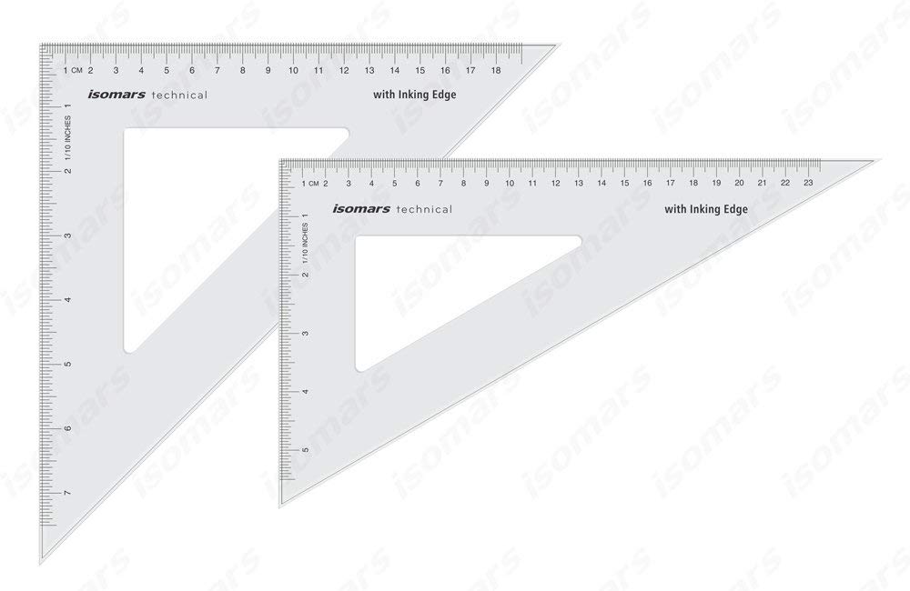 Technical Set Squares 10"x12"