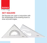 Set Squares Drafting Rulers