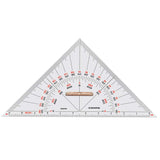 Isomars Universal Nautical Protractor with Marine/Nautical Divider and Pencil, Extra leads and Eraser