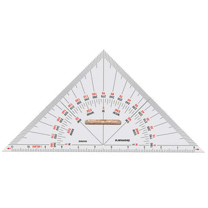 Isomars Universal Nautical Protractor with Marine/Nautical Divider, Two Pencils and Eraser
