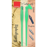 Plastic Holder Set (Oblique & Straight) with 2 Calligraphy & 1 Flex Nib