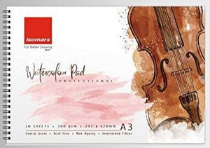 Isomars Professional Watercolour Pad 300 GSM - A3
