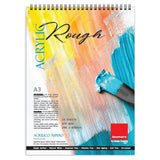 Acrylic Rough Pad A3 | 420 GSM Acrylic Painting Paper Pad | 10 Sheets | Isomars - Isomars