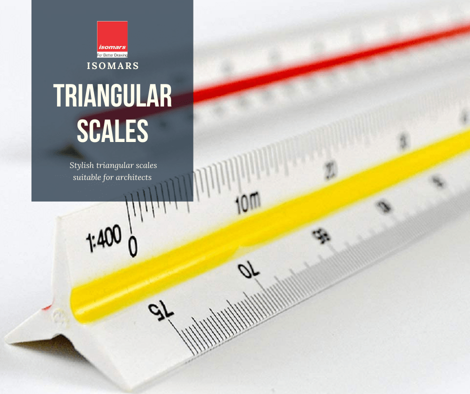 Adjustable Set Square(10") + Triangular Scale + Flexible Curve Combo - Isomars