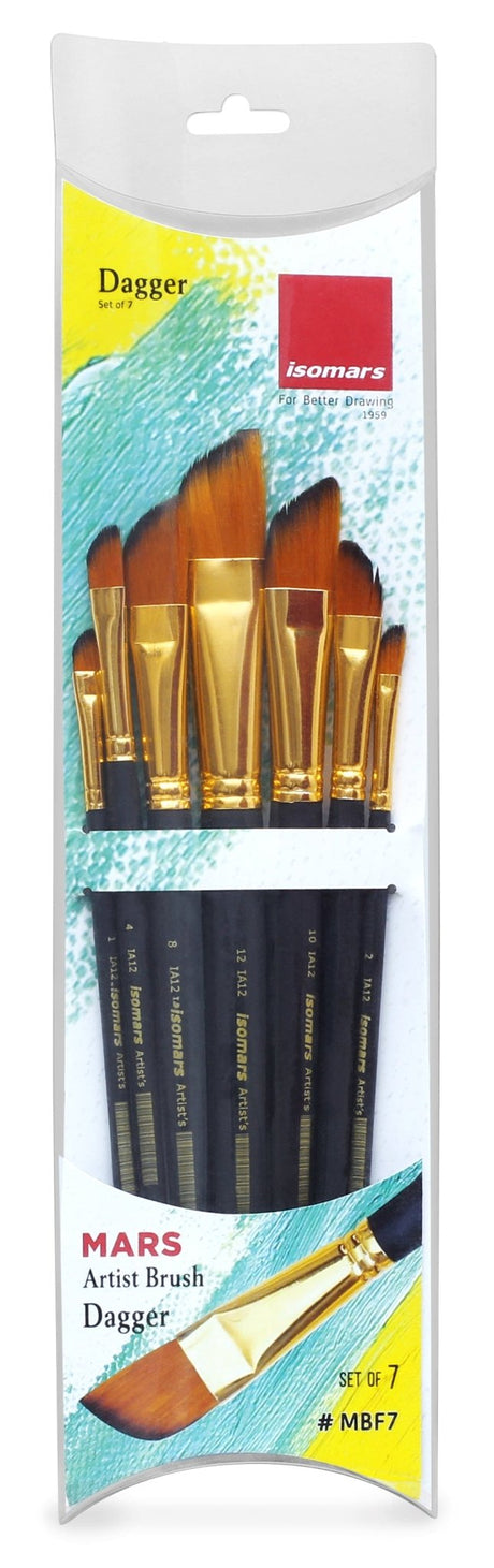 Artist Brush Dagger (Set of 7) - Isomars