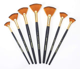 Artist Brush Fan (Set of 7) - Isomars