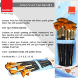Artist Brush Fan (Set of 7) - Isomars