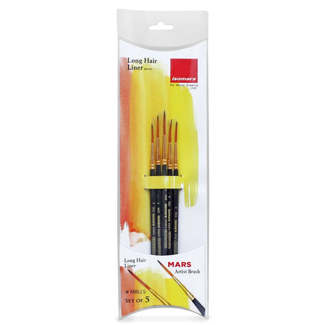 Artist Paint Brush (Set of 5) - Isomars