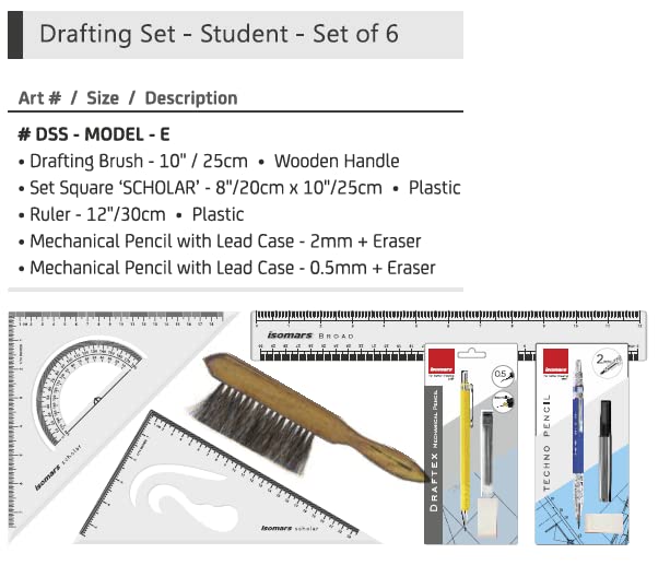 Beginners Drafting Set of 6