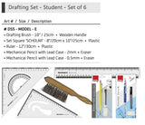 Beginners Drafting Set of 6