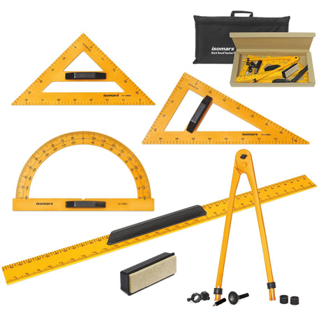 Black Board Geometry Set - Isomars