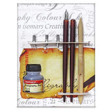 Calligraphy Pen Set Wood - Arabic - Isomars